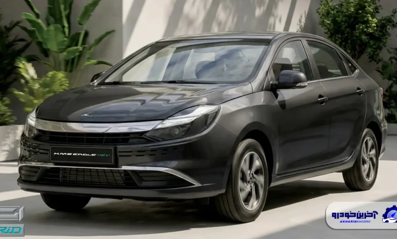سدان ملی کرمان موتور هیبرید شد ؛ انتشار مشخصات رسمی ایگل هیبرید